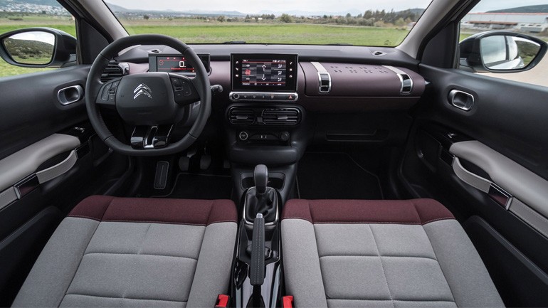 Τα ξεχωριστά καθίσματα του Citroen C4 Cactus